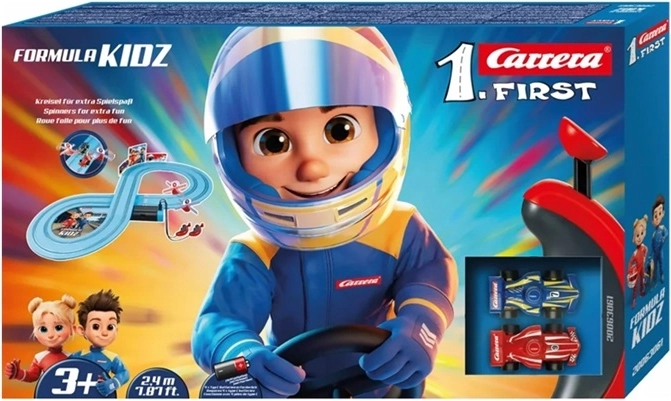 Carrera First pista de carreras Formula Kidz 2,4 m
