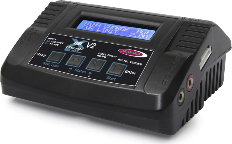 Cargador de baterías Jamara X-Peak 80 V2