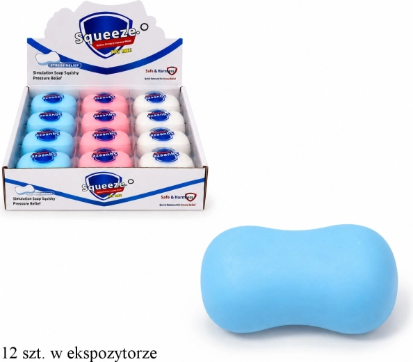 Jabón antiestrés para apretar - 1 unidad