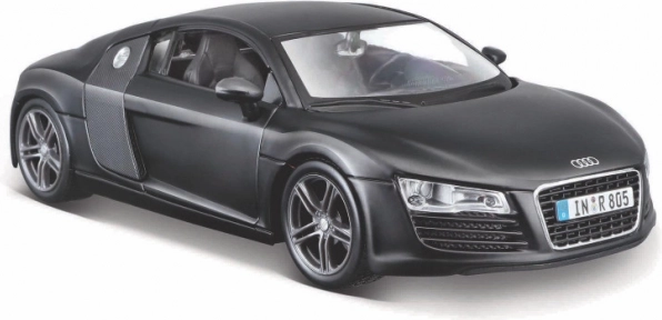 Modelo de coche AUDI R8 1:24 negro