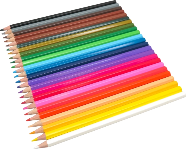 Lápices de colores dinosaurio (24 colores)
