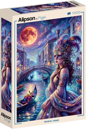 Alipson Puzzle Venecia Mágica 1000 piezas