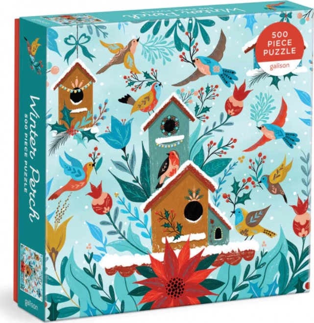 Puzzle Galison Refugio invernal 500 piezas