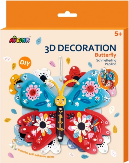 Decoración 3D - Mariposa