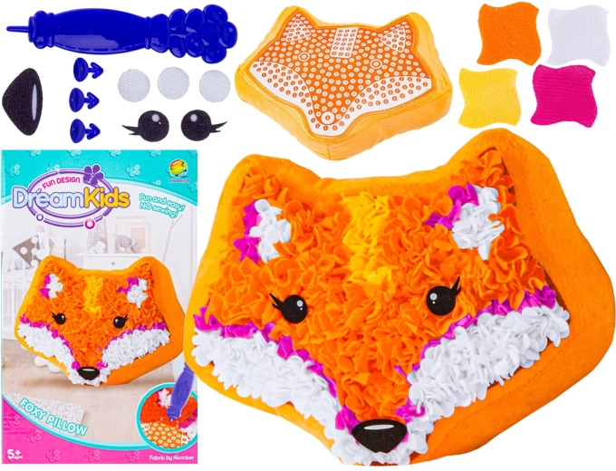 Set creativo DreamKids para fabricar un cojín de zorro - 1 pieza