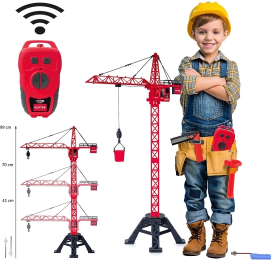 Grúa torre Kutter XL 99 con control por infrarrojos