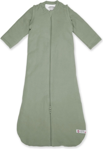 Saco de dormir con mangas Lodger Hopper Sleeves Rib Sage talla 86/98
