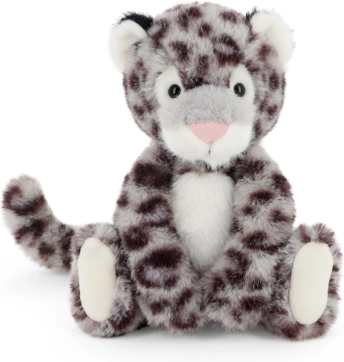 Leopardo de las nieves de peluche Keeleco Mundo mágico de 20 cm