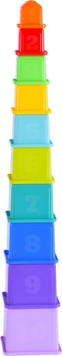 Torre apilable con formas