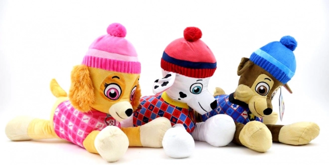 Peluche de La Patrulla Canina en posición tumbada 50 cm