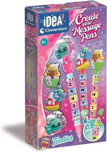 Mini fábrica de bolígrafos con mensaje personalizado