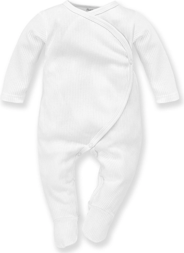 Pelele acanalado para bebé Pinokio Lovely Day blanco (talla 56)