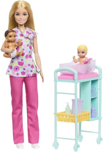 Barbie set de juego de profesiones – pediatra