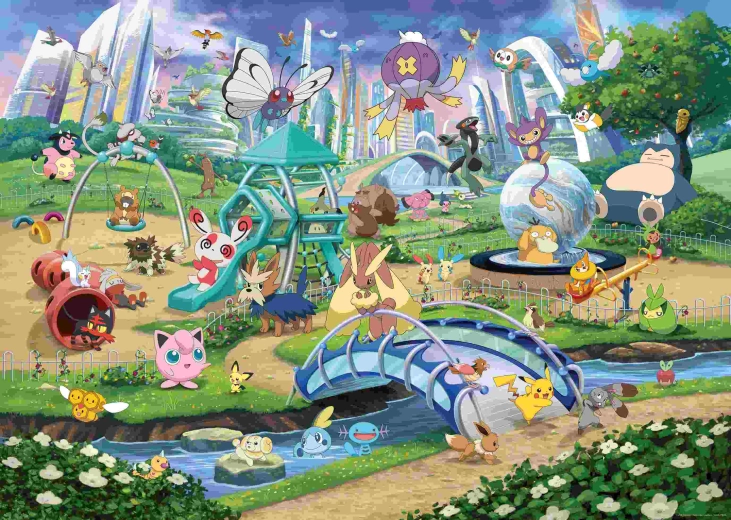 Puzzle Ravensburger Pokémon Breakout 1, 1000 piezas