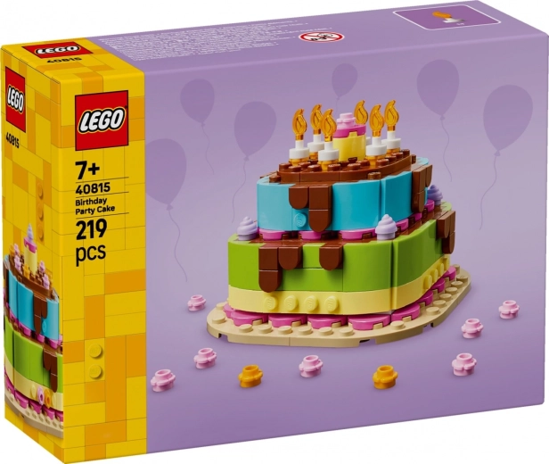 LEGO Iconic tarta para fiesta de cumpleaños