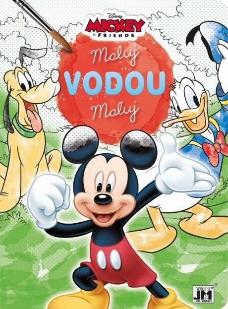 Libros para colorear con agua Mickey