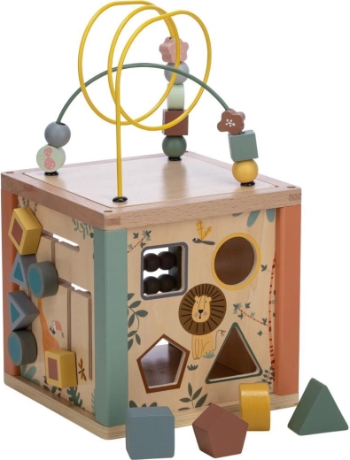 Cubo didáctico de madera Freeon Free2Play