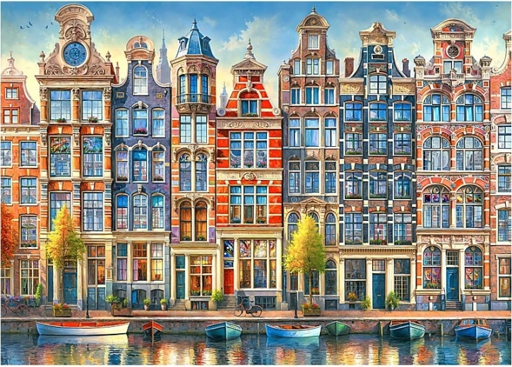 Puzzle Cherry Pazzi Ritmo de Ámsterdam 1000 piezas