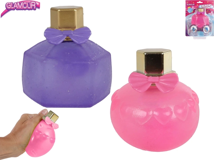Glamour pelota estirable con forma de frasco de perfume 8 cm