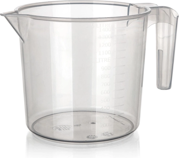 Jarra medidora de plástico 1,5 l Culinaria con escala