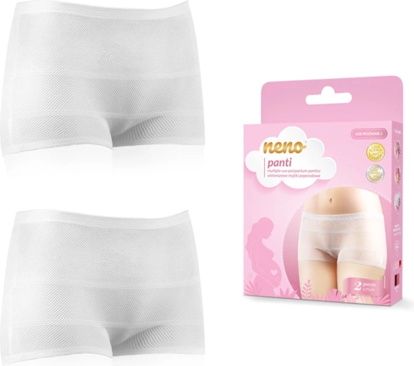Neno Panti bragas posparto reutilizables M (2 uds.)