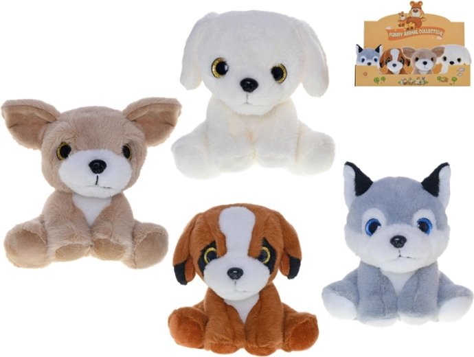 Perrito de peluche 14 cm – un juguete adorable para bebés