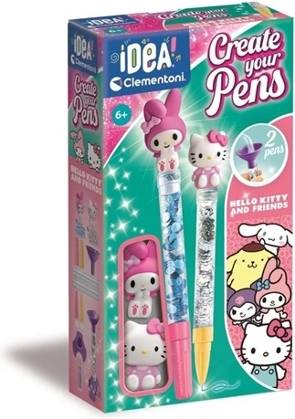 Clementoni Idea mini fábrica de bolígrafos Hello Kitty y amigos