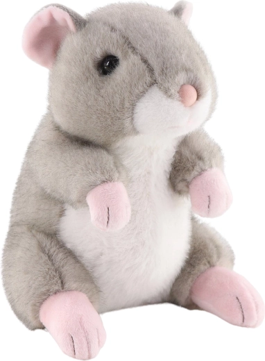Hámster de peluche sentado 20 cm