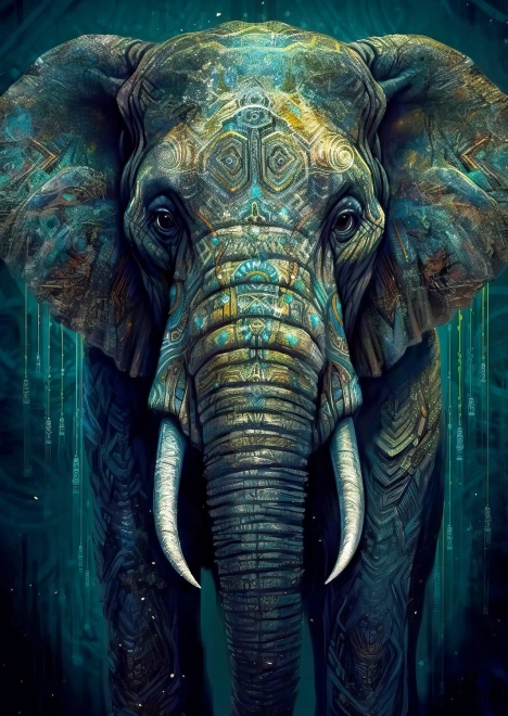 Puzzle Esplendor oriental 1000 piezas