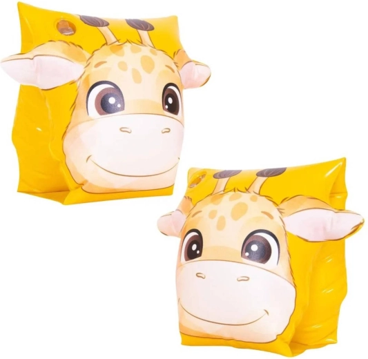 Manguitos inflables Sun Club con motivo de jirafa 20 × 22 cm