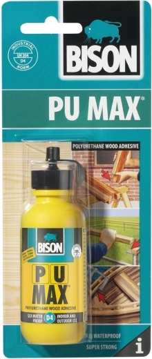 BISON adhesivo de poliuretano para madera D4 75 g
