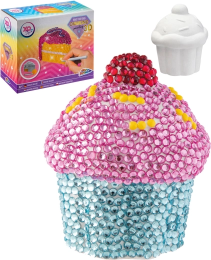 Grafix pintura de diamantes 3D pastelito - 1 unidad