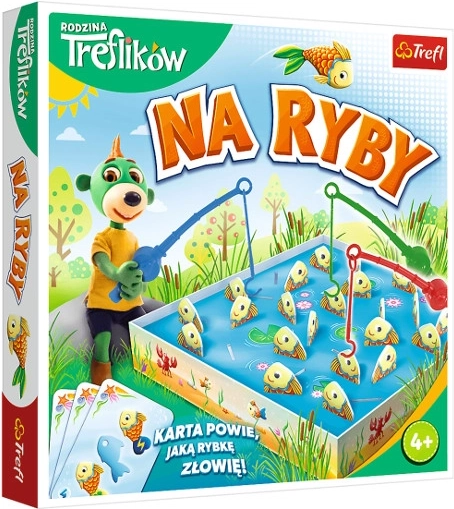 Pesca con la Familia Treflikú – juego rápido de agudeza visual