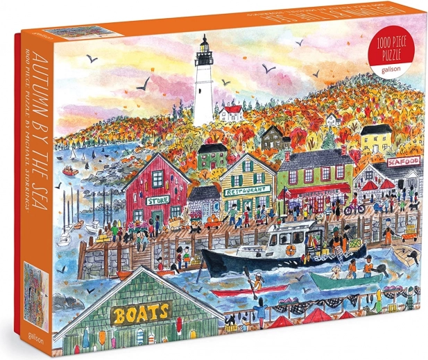 Otoño junto al mar – puzzle de 1000 piezas GALISON