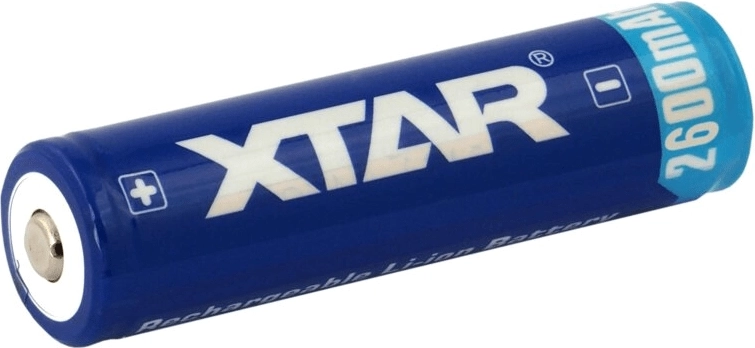 Batería recargable Li‑ion Xtar Samsung 18650 3,7 V 2600 mAh con circuito de protección