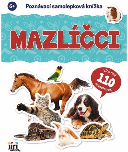 Libro de pegatinas educativo Mascotas