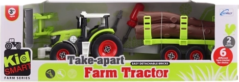 Tractor desmontable con remolque