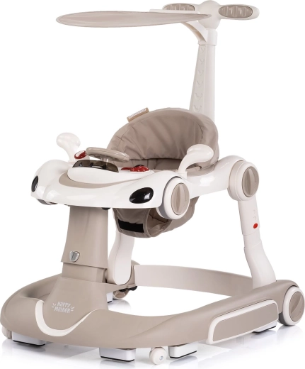 Andador interactivo 5 en 1 Happy Walker – beige