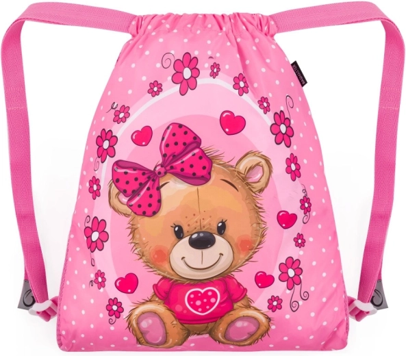Bagmaster bolsa escolar Vega 24 b con osito para merienda y educación física