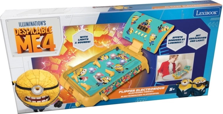 Pinball de mesa electrónico MINIONS de Lexibook