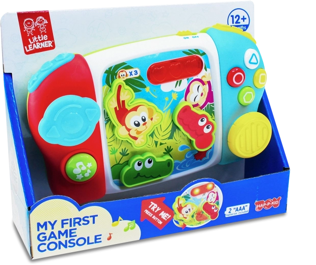 HAP-P-KID Mi primera consola de videojuegos infantil
