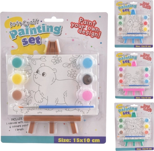 4ASS set creativo de lienzos para pintar 10 uds