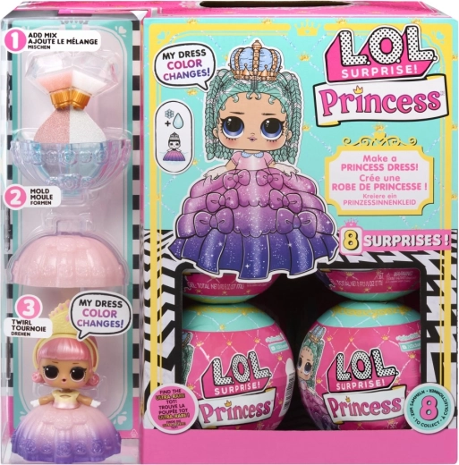 Bola sorpresa de princesas L.O.L. Surprise - 1 unidad