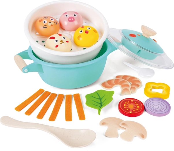 Set de cocina Little Chef con efecto de vapor