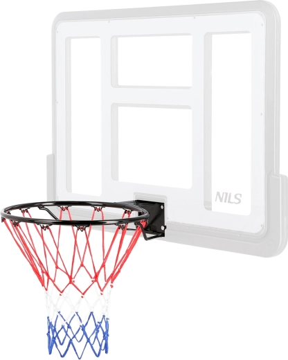 Aro de baloncesto de acero NILS ODKR2S con red