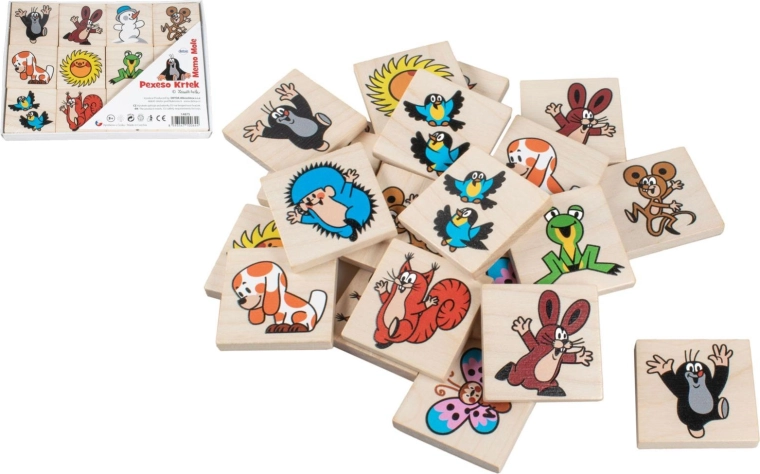Pexeso KRTEK – juego de mesa de madera