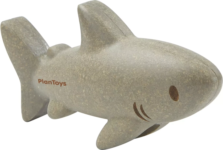 PlanToys figura de madera de tiburón