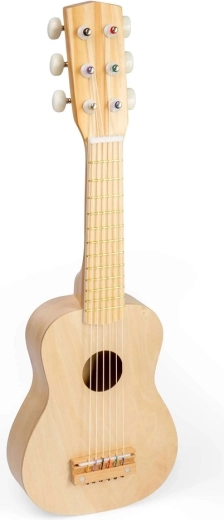 Guitarra infantil de madera natural BIGJIGS TOYS