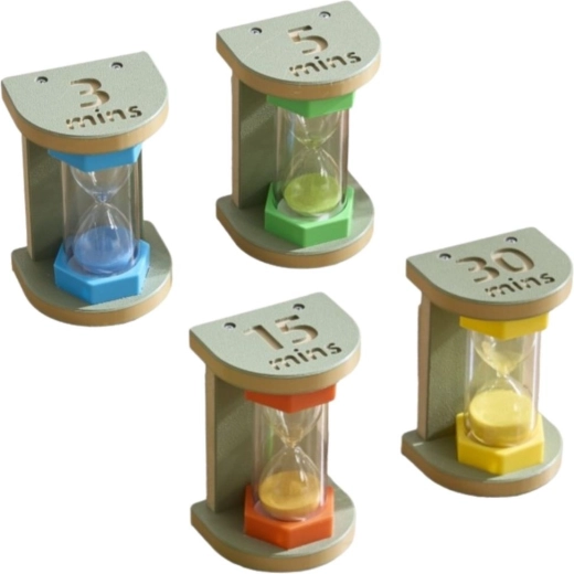 masterkidz set educativo de relojes de arena stem