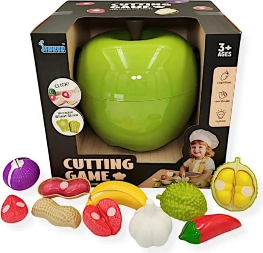 Jinkee manzana verde – set de corte de frutas y verduras